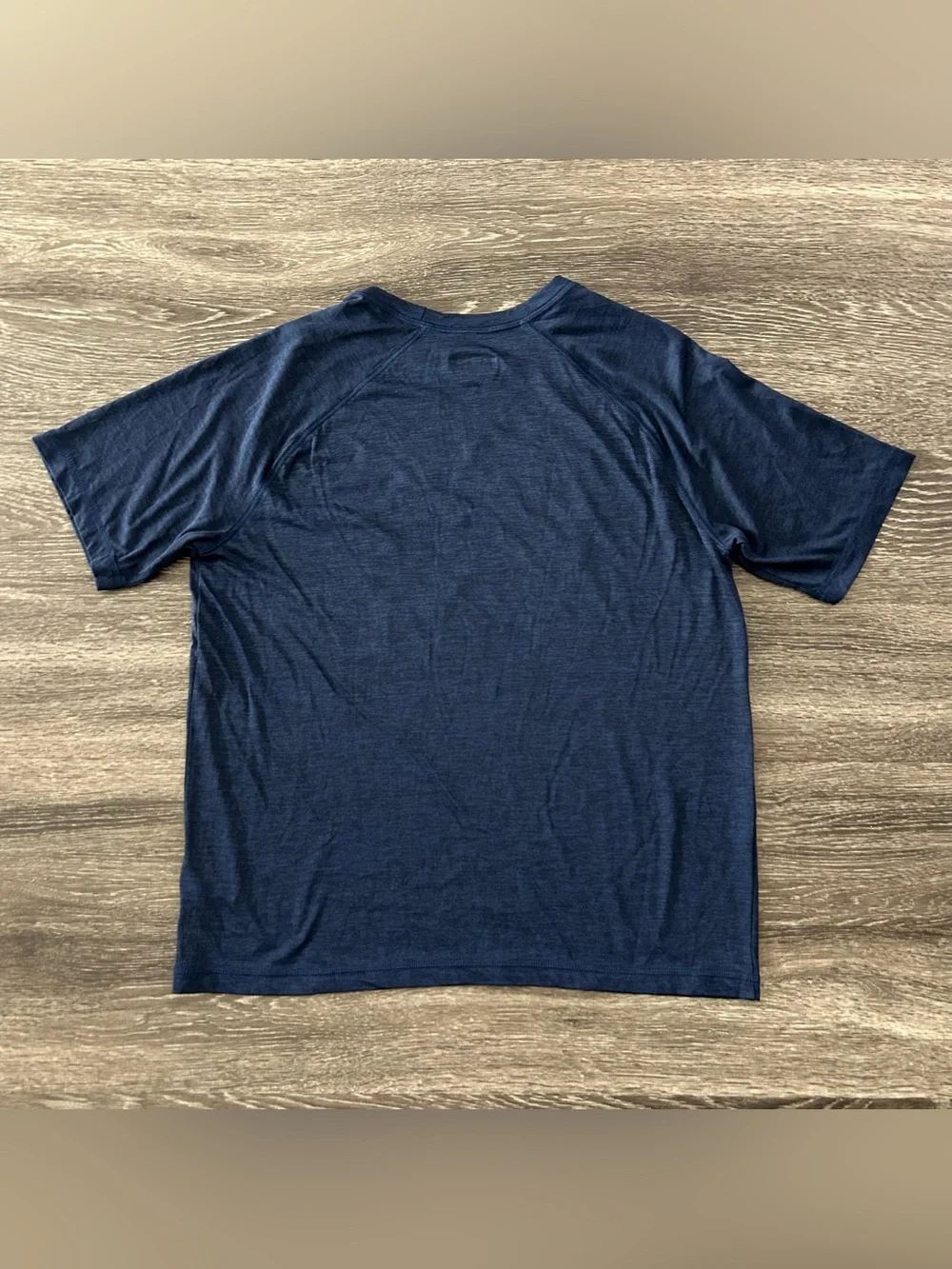 Tampa Bay Rays Navy Dark Blue Shirt Men’s L TB Baseball Graphic Athletic Workout